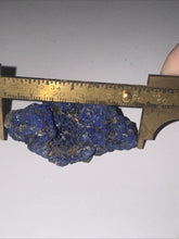 Load image into Gallery viewer, 228ct Natural Azurite Blue Gemstone Mineral Display Crystal Specimen 32x55mm
