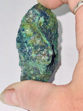 Load image into Gallery viewer, 65g High Grade Malachite Azurite Gemstone Stabilized Rough Chunk Lapidary Bisbee
