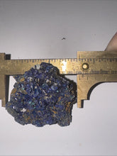 Load image into Gallery viewer, 236ct Natural Azurite Blue Gemstone Mineral Display Crystal Specimen 35x43mm