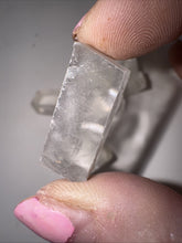 Load image into Gallery viewer, 36g lot Natural Clear Rhombohedral Calcite Crustal Mineral Speciemn