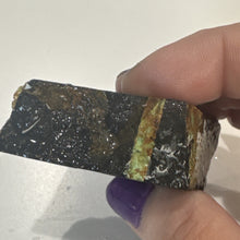 Load image into Gallery viewer, 67g Natural Nevada Black Jack Turquoise Rough Gemstone Slab Lapidary Otteson