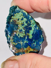 Load image into Gallery viewer, 20g High Grade Malachite Azurite Gemstone Stabilized Rough Slab Lapidary Bisbee