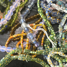Load image into Gallery viewer, Over 600g Czech High Quality Vintage Glass Bead Strand Lampwork Jewlery Making