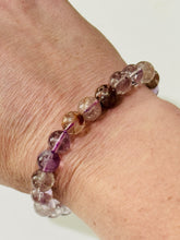 Load image into Gallery viewer, 8mm Natural Super 7 Melody Stone 7.5" Crystal Healing Stretch Gemstone Bracelet