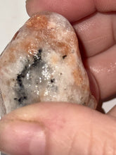 Load image into Gallery viewer, 46g Rough Rainbow Confetti Sunstone Gemstone Specimen, Schiller - Flash Lapidary