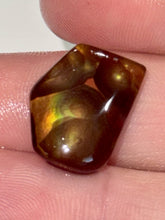 Load image into Gallery viewer, 9.2ct Rare Fire Agate GemStone Cabochon High Grade Lapidary Specimen
