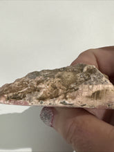 Load image into Gallery viewer, 93g Argentina Pink Rhodochrosite Rough Gemstone Polished Specimen Lapidary