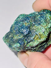 Load image into Gallery viewer, 65g High Grade Malachite Azurite Gemstone Stabilized Rough Chunk Lapidary Bisbee
