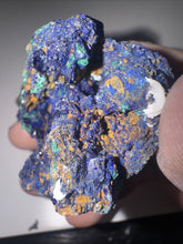 Load image into Gallery viewer, 319ct Azurite Malachite Gemstone Mineral Display Crystal Specimen 40x62mm
