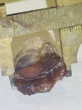 Load image into Gallery viewer, 38ct Natural Fire Agate Gemstone Rough Lapidary Specimen 19x22mm Old Stock