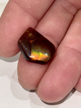 Load image into Gallery viewer, 9.2ct Rare Fire Agate GemStone Cabochon High Grade Lapidary Specimen