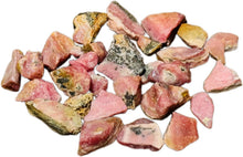 Load image into Gallery viewer, 1LB Pound Bulk Lot Argentina Pink Rhodochrosite Rough Gemstone Lapidary