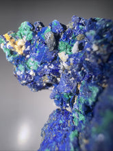 Load image into Gallery viewer, 179ct Natural Azurite Blue Gemstone Mineral Display Crystal Specimen 32x53mm