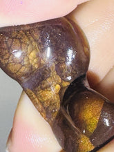 Load image into Gallery viewer, 49ct Fire Agate Gemstone Freeform Semi-Cut Rough Lapidary Specimen 21x41mm