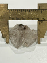 Load image into Gallery viewer, 7g Double Terminated Herkimer Diamond Gemstone Rainbow Inclusion New York, USA