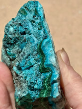 Load image into Gallery viewer, 485g Malachite &amp; Chrysocolla W/ Gem Silica Gemstone Specimen Lapidary - Congo