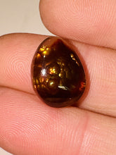 Load image into Gallery viewer, 5.9ct Rare Fire Agate GemStone Cabochon High Grade Lapidary Specimen