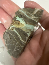 Load image into Gallery viewer, 36g Nevada Broken Arrow Variscite Turquoise Otteson Gemstone Slab For Lapidary