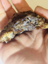 Load image into Gallery viewer, 246Ct Fire Agate Rough Gemstone Preform Semi Worked Lapidary Specimen 40x55mm