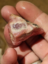 Load image into Gallery viewer, 1LB Pound Bulk Lot Argentina Pink Rhodochrosite Rough Gemstone Lapidary
