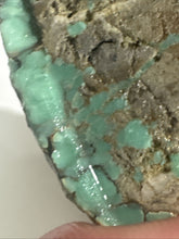 Load image into Gallery viewer, 13g Nevada Broken Arrow Variscite Turquoise Otteson Gemstone Slab For Lapidary