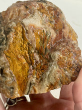 Load image into Gallery viewer, 314g Brecciated Jasper Rough End Cut Slab Lapidary Specimen Old Stock Collection