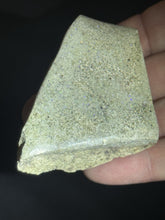 Load image into Gallery viewer, 183ct Louisiana Fire Opal Rub Rough Gemstone Lapidary Specimen Face Polished