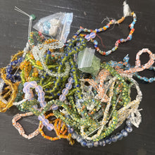 Load image into Gallery viewer, Over 600g Czech High Quality Vintage Glass Bead Strand Lampwork Jewlery Making