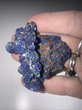 Load image into Gallery viewer, 189ct Natural Azurite Blue Gemstone Mineral Display Crystal Specimen 49x50mm