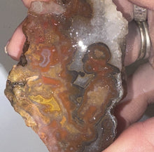 Load image into Gallery viewer, 86g High-Grade Banded Laguna Agate Gemstone Specimen Mexico Lapidary