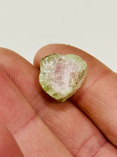 Load image into Gallery viewer, 12ct Slice Raw Watermelon Tourmaline Rough Crystal Gemstone Specimen Bicolor