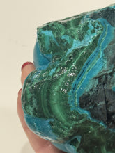 Load image into Gallery viewer, 550g Malachite &amp; Chrysocolla W/ Gem Silica Gemstone Specimen Lapidary - Congo