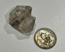 Load image into Gallery viewer, 7g Double Terminated Herkimer Diamond Gemstone Rainbow Inclusion New York, USA