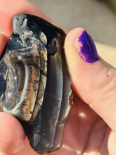 Load image into Gallery viewer, 110ct Rare Fire Obsidian-Glass Butte, Oregon Gemstone Lapidary Rough Specimen