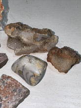 Load image into Gallery viewer, 365g Lapidary Slab Rough Tumbled specimen Mixed Bulk Gemstone Lot