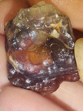Load image into Gallery viewer, 38ct Natural Fire Agate Gemstone Rough Lapidary Specimen 19x22mm Old Stock