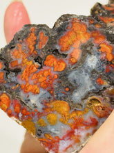Load image into Gallery viewer, 210g Wingate Pass Plume Agate Rough Gemstone Specimen Old Stock California