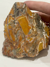 Load image into Gallery viewer, 314g Brecciated Jasper Rough End Cut Slab Lapidary Specimen Old Stock Collection