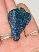 Load image into Gallery viewer, 25g High Grade Malachite Azurite Gemstone Stabilized Rough Chunk Lapidary Bisbee