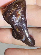 Load image into Gallery viewer, 49ct Fire Agate Gemstone Freeform Semi-Cut Rough Lapidary Specimen 21x41mm