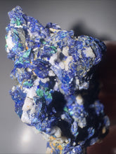 Load image into Gallery viewer, 179ct Natural Azurite Blue Gemstone Mineral Display Crystal Specimen 32x53mm