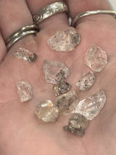 Load image into Gallery viewer, 7g Lot Double Terminated Herkimer Diamond Quartz Gemstone - Mixed Points NY, USA