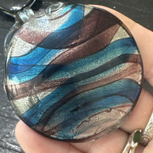 Load image into Gallery viewer, Murano-Style Lampwork Glass Pendants Round &amp; Heart Set Jewlery Making Supply