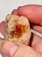Load image into Gallery viewer, 23g Rough Rainbow Confetti Sunstone Gemstone Specimen, Schiller - Flash Lapidary