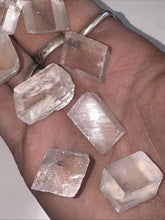 Load image into Gallery viewer, 40g lot Natural Clear Rhombohedral Calcite Crustal Mineral Speciemn