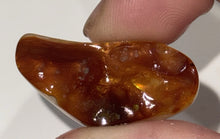 Load image into Gallery viewer, 19ct Rare Freeform Fire Agate GemStone Cabochon High Grade Lapidary Specimen