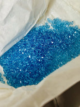 Load image into Gallery viewer, 24 Genuine Swarovski Crystal 4mm Bicone Beads Aqua #5301 Austrian Crystal NOS