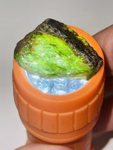 Load image into Gallery viewer, 40ct Green Tourmaline Rough Crystal Gemstone Specimen - Lapidary or Faceting