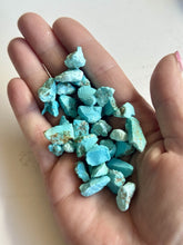 Load image into Gallery viewer, 130g Natural Arizona Sleeping Beauty Turquoise Rough Old Stock Lapidary Lot