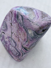 Load image into Gallery viewer, 565g Rhodochrosite Pink Gemstone Standing Free Form From Capillitas Argentina